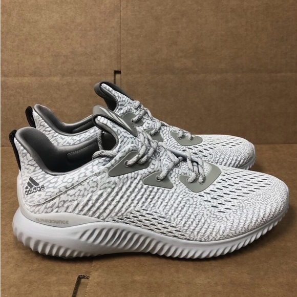 Adidas Alphabounce Shoes White Men’s Size 13 - Picture 1 of 8